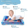 Cojín de Agua Inflable, Alfombrilla Acuática, Tapete de Agua Tummy