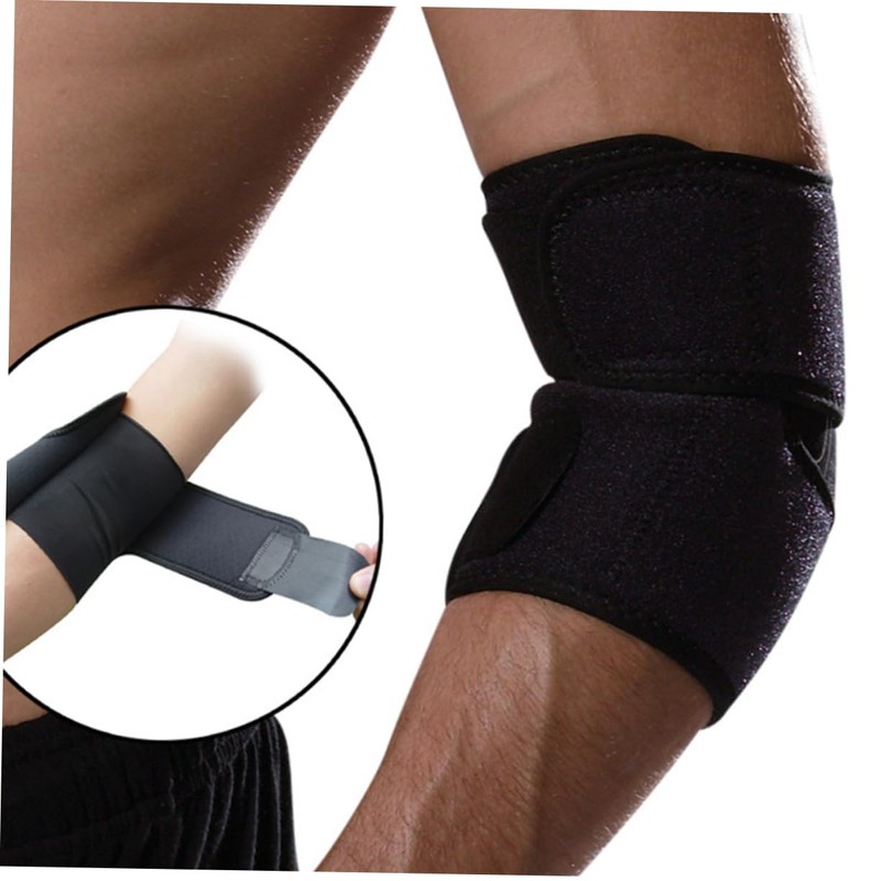 Healeved Sports Elbow Guard Elastic Elbow Pad for Men Women