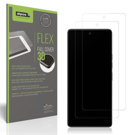 dipos FLEX 2x Matte Screen Protectors Suitable for Tecno Camon 40 Pro, Anti-Reflective, 100% Display Cover, Fingerprint Compatible, Case-Friendly, Full Cover Screen Protector Film
