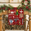 Funny Christmas Table Runner Happy Xmas Kitchen Dining Table Centerpiece
