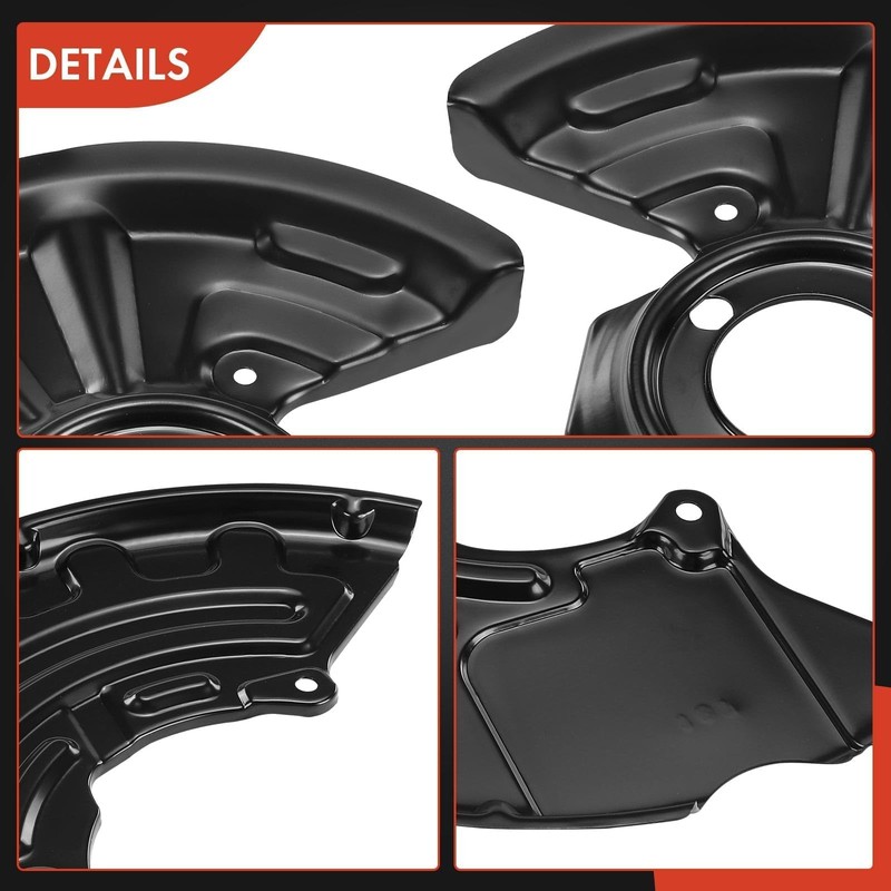 A-Premium Front and Rear Driver and Passenger Side Brake Dust