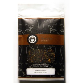 Mahamosa Flavored Black and Green Tea Blend Loose Leaf (Looseleaf)- Jackfruit Delight 4 oz