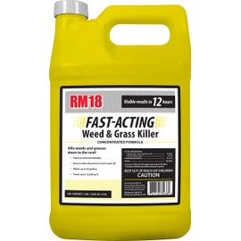 RM18 Fast-Acting Weed & Grass Killer Herbicide, Spray, 1-gallon