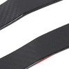 Side Marker Plate Ornaments Glossy Carbon Fiber UV Wear Resistant