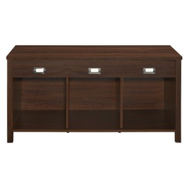 ClosetMaid 16051 Premium 3-Cube Bench, Dark Chestnut