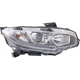 For Honda Civic Sedan 2016 2017 Headlight Assembly EX/EX-L.T/LX DOT Certified Passenger Side Replaces HO2503173