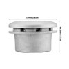 BE-TOOL Aluminum Trimmer Head Universal Aluminum Grass Head Multi-line Weed