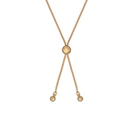 Ted Baker Melrah Crystal Adjustable Tennis Bracelet For Women (Gold/Crystal)