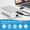 YLIDXY USB4 to10gb Ethernet Adapter Compatible with Thunderbolt 3/4 Interface,