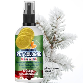 Bodhi Dog Premium Dog Cologne - Deodorizing Dog Perfume & Conditioner for Dogs & Cats - Natural Long Lasting Spray for Pets - Gentle & Safe Formula, Made in USA (Winter Wonderland 4 Fl Oz)