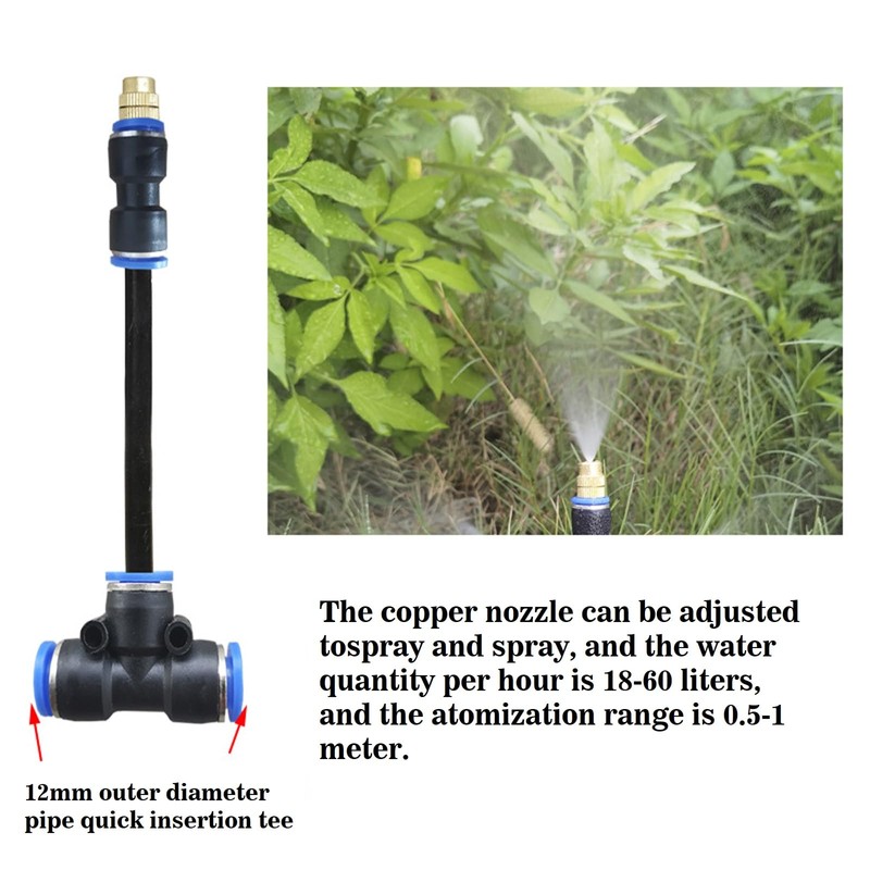 Update Drip Irrigation Kit, 98FT Automatic Watering System with 25