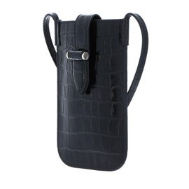 DECADENT Fiona Mobile Bag Croco Black, Croco Black