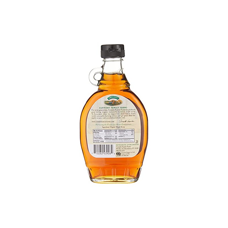 Coombs Family Farms - Organic Maple Syrup Grade B -
