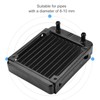 120MM Computer CPU Water Cooling Radiator Cooler Heatsink 10 Tubes