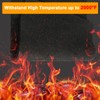 Wonninek 2 Pack Carbon Felt Welding Blanket, High Temper Fireproof