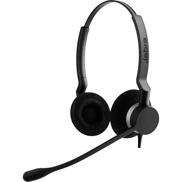 Jabra Biz 2325 QD Duo Wired Professional Call Center Headset