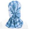 Collections Etc Tie Dye Slip On Cotton Head Wrap Scarf