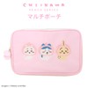 Shobido Chiikawa Multi-Pouch, Original Design, Peach Series, Chiikawa Nagano Storage