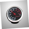FUNOMOCYA Indoor Outdoor Thermometer Car Thermometer Luminous Mechanical Clock Hygrometer