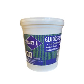 Pastry 1 Glucose Syrup 2.2lb. DE(dextrose equivalent) Rating Of 45-49. GMO Free, Trans Fat Free Liquid Glucose In A Resealable Plastic Pail. Glucose