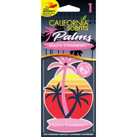 California Scents AC CS Ambientador Coche Palmera Papel 1UD Fresa