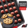 JOYTABLE Baking Sheet Set, 2-Piece Large Cookie Sheet Set with