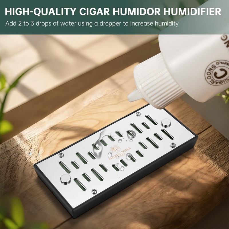 Cigarmoon Cigar Humidifier,Cigar Humidors Humidifier, Increase Humidity Keep Cigars Fresh,Humidifier