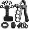 Hand Grip Strengthener Workout Kit (5-Pack) – Includes Adjustable Resistance