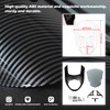 Lorababer Motorcycle Front Headlight Fairing Mask Windshield Windscreen Compatible with
