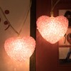 YOLIGHT Pink Heart String Lights, 6.5ft 10 LED Valentines Lights