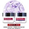 L'Oréal Paris Rutina Facial Hidratante Revitalift Ácido Hialurónico (2 piezas)
