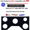 FanXm compatible with GE 36 inch Gas Range Protectors -