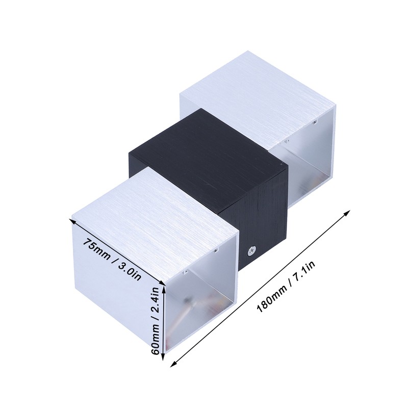LED Wall Light Aluminum 6W Lamp for Bedroom Stairs Hallway