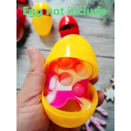 mypush popo 30 Packs Kids Christmas Valentine Party Favors and Classroom Students Gifts, Push Fidget Bubble Fidget Sensory Bulk Mini Pop Keychain,Boys Girls Holiday Camp Small Rainbow Activities Prizes