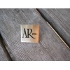 Acoustic Research Speaker Brass Badge 1-1/8" AR-3 AR-2 AR-2a Logo