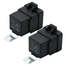 Zreneyfex 898H-1CH-D1SW-R1 Relay, 50A 12VDC Weatherproof SPDT Automotive Relay 2 Pcs