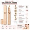 Rechargeable Facial Hair Trimmer for Women & Men – 4-in-1