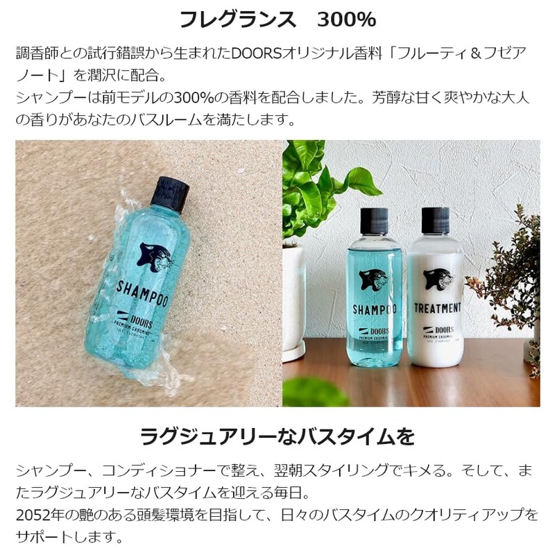 DOORS Botanical Treatment, Fruity & Fusea Note, 10.1 fl oz