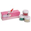Set of 3 Holly Cupcakes Stunning Sparkly Decorating Glitters with
