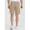 Kendindza Men's Cargo Shorts with Pockets, Zip and Drawstring -
