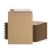PSBM Photo Document Mailers, 6" x 8", Brown, 100 Pack,