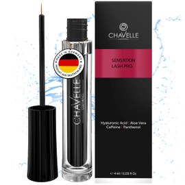 Chavelle Sensation Lash Eyelash Serum - Eyelash Serum for Long Eyelashes & Thick Eyebrows - Intensive Booster Eyelash Growth & Eyebrows - Paraben-Free