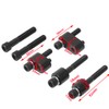 Baohatsu Front Foot Pedal Extension Kit, Move Footrest Outside, 3/4"