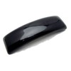 French Design Barrette Rectangular Oval 4 Inch (Black)
