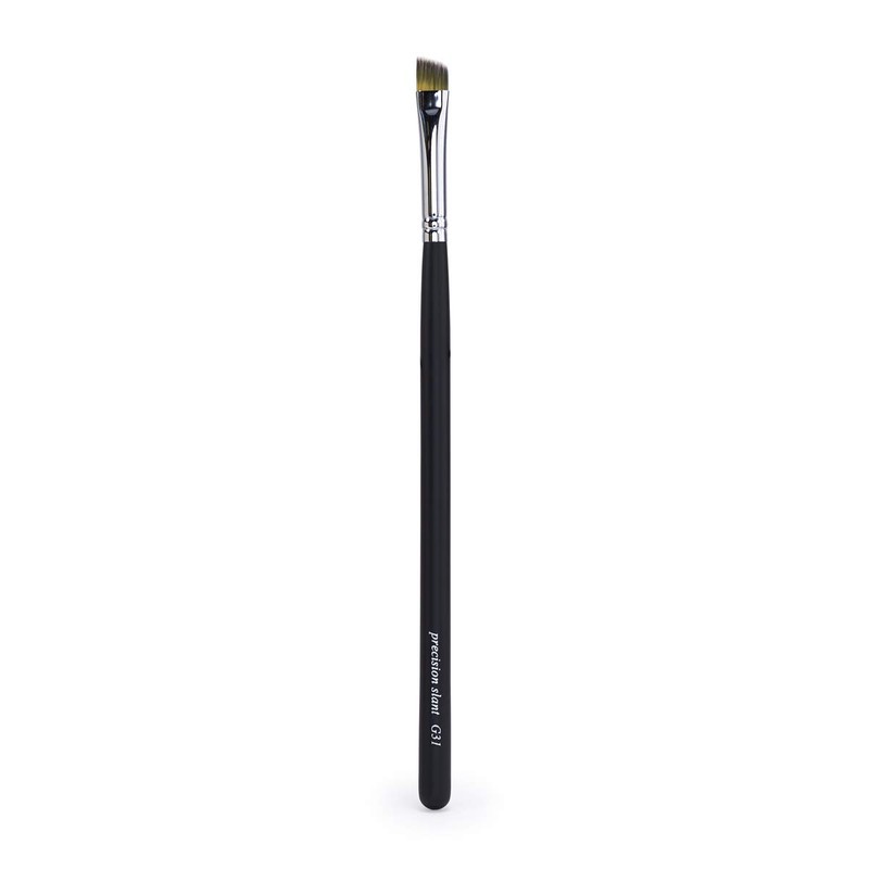 GOC, Brocha, Precision Slant, Brocha para delinear ojos y cejas,