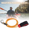 Kayak Paddle Leash, Elastic Kayak Canoe Safety String Pole Leash