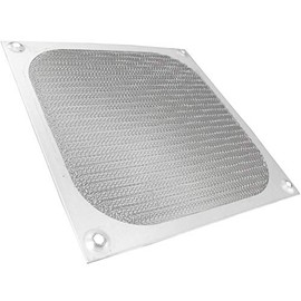AABCOOLING Aluminium Fan Filter, Fan Cover, for Fan, Dust Filter (80 mm, Silver)
