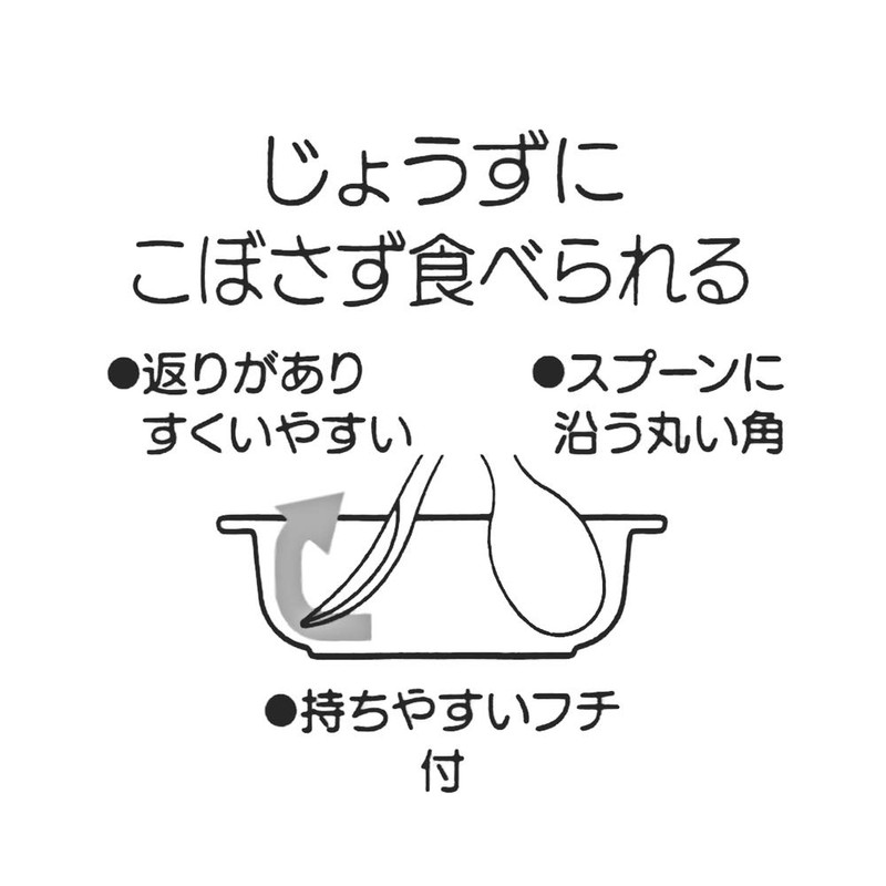 Skater M340 Melamine Bowl, Curious George, 9.2 fl oz (260