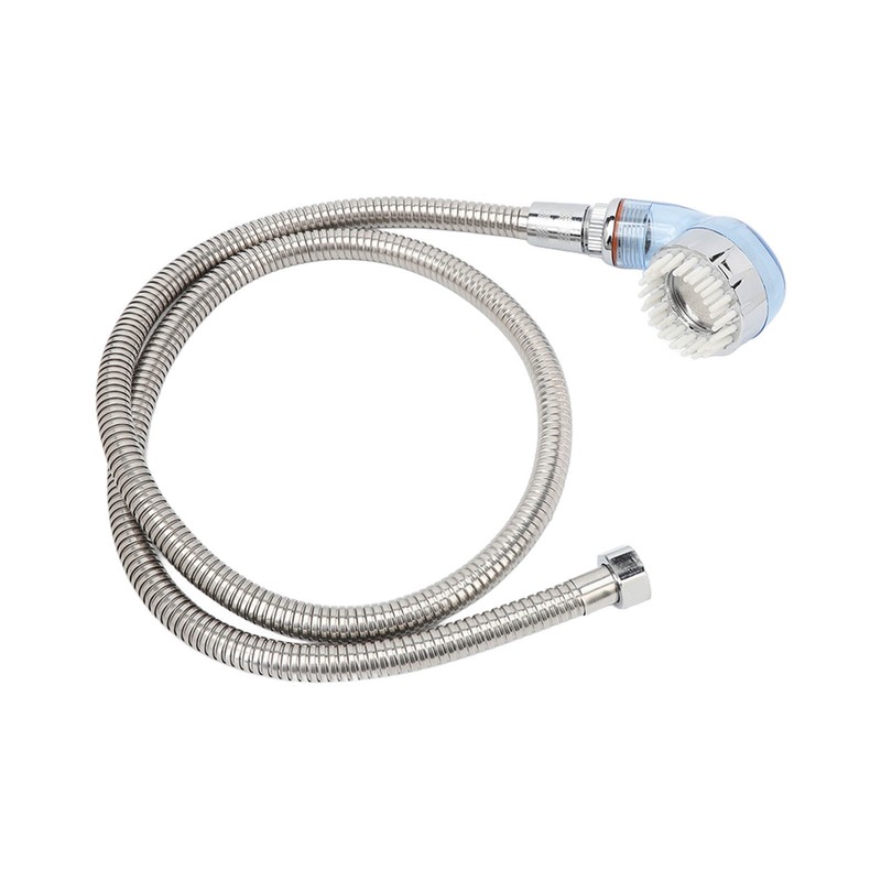 Electroplated Shampoo Bowl Spray Head Hose Professional Hair Salon Pressurization