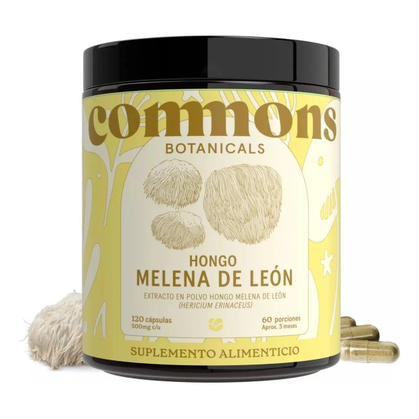 Melena De León Adaptógeno Commons 120 Cápsulas